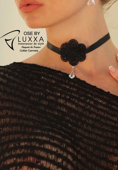 Choker Necklace CARMELA LACE NECKLACE