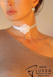 Choker Necklace SONIA LACE COLLAR