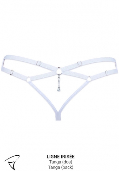 Luxxa Nude Back Harness Thong